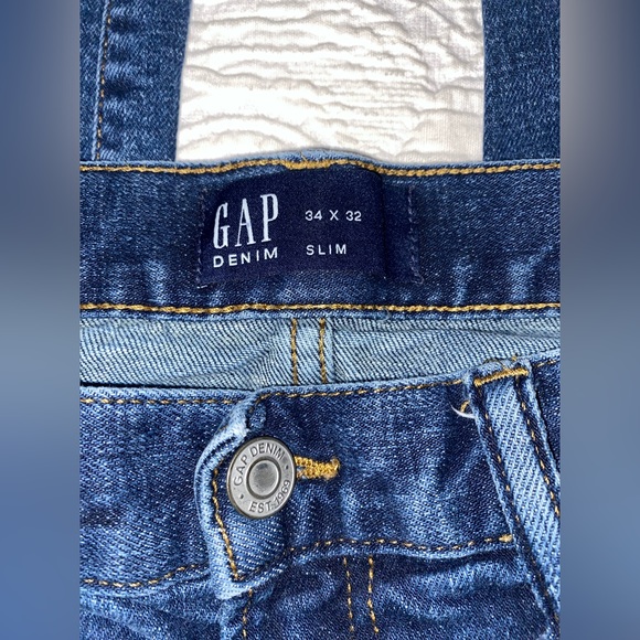Men’s GAP 34/32 Slim Jeans - Picture 7 of 7